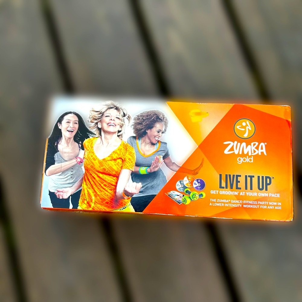 Zumba Gold Live It Up DVD Workout Kit | FREE SHIPPING